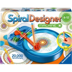 Ravensburger - 29713 Spiral Designer Machine Gioco Creativo Per Disegnare, Età 6-12 Anni, ‎Multicolore