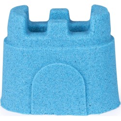 Kinetic Sand Mini Castello con Sabbia Modellabile, Colore Blu, 127gr - SP517925