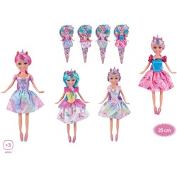 Zuru - Sparkle Girlz Unicorn Princess in cono espositore cm 26, 2 assortimenti - ZURU10092BQ2