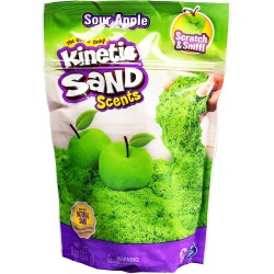 Kinetic Sand | Sacchetto da 226g di Sabbia cinetica profumata | Sabbia Colorata per Bambini in 4 variazioni | Sabbia Magica prof