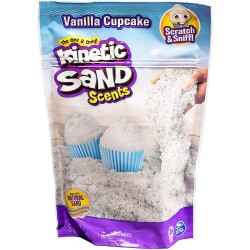 Kinetic Sand | Sacchetto da 226g di Sabbia cinetica profumata | Sabbia Colorata per Bambini in 4 variazioni | Sabbia Magica prof