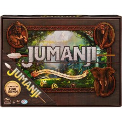 EDITRICE GIOCHI - Jumanji - Jumanji classico - Gioco da tavolo in legno - Gioco in scatola d  avventura, per adulti e bambini - 