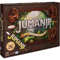 EDITRICE GIOCHI - Jumanji - Jumanji classico - Gioco da tavolo in legno - Gioco in scatola d  avventura, per adulti e bambini - 