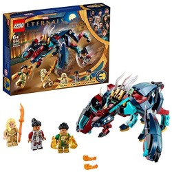 LEGO Marvel L Imboscata Del Deviant!, Minifigure Supereroi, Giocattoli Bambini 6 Anni o Più, Idea Regalo, 76154