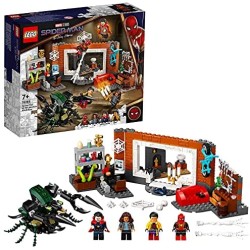 LEGO Marvel Spider-Man al laboratorio Sanctum, Giocattoli Bambini 7 Anni e Più, Minifigure Dr. Strange e Mostro Insetto, 76185