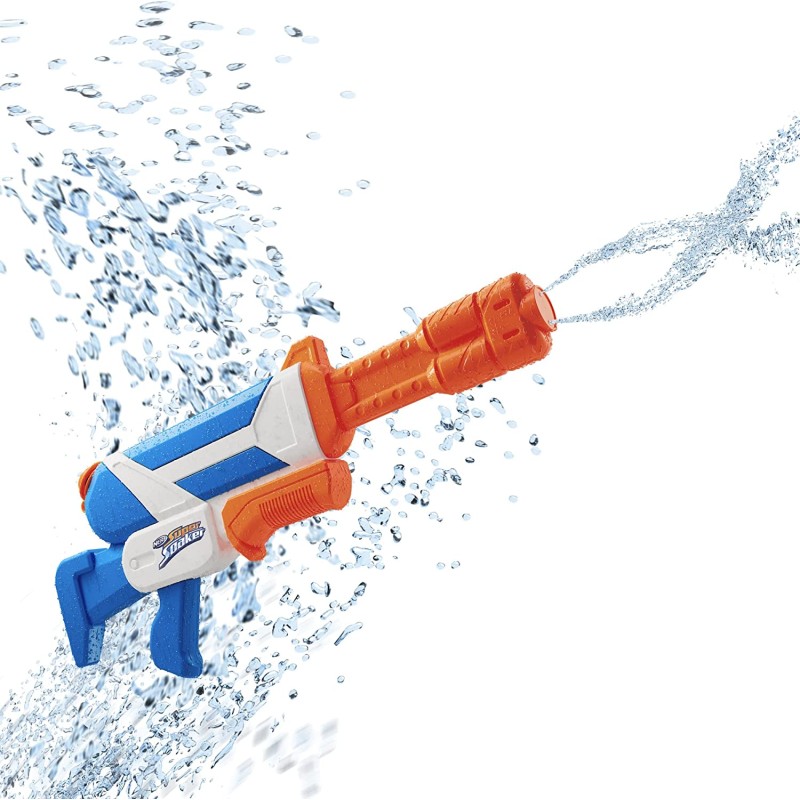 Hasbro - Nerf Super Soaker Twister, 2 getti d acqua incrociati, F38845L00