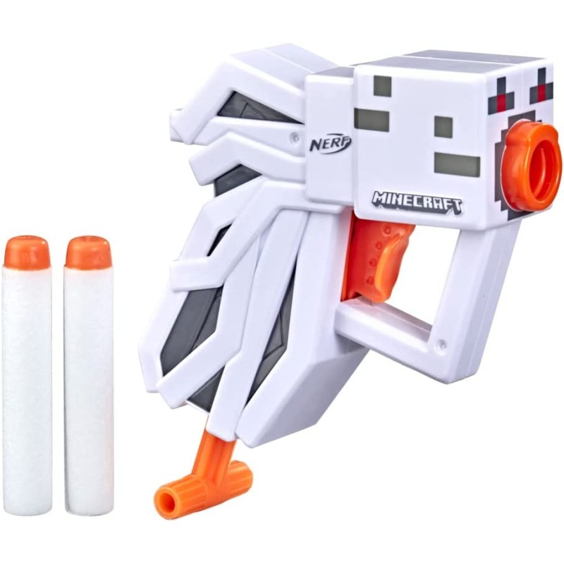 Hasbro - Nerf MicroShots Minecraft Ghast Mini Blaster, F4421EU40