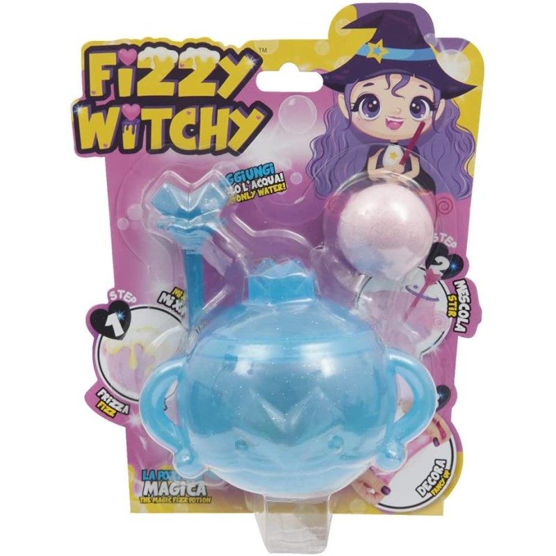 Grandi Giochi - Fizzy Witchy, Set per Lo Slime, Colore e Modelli Assortiti, GG00255