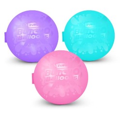 Zuru - Bombe Acqua Riutilizzabili WATER BALLOON pz.3 assortiti