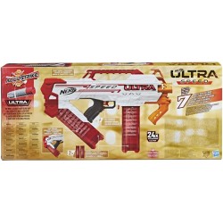 Hasbro - Nerf Ultra Speed, blaster completamente motorizzato, 24 dardi Nerf AccuStrike Ultra, F4929U500