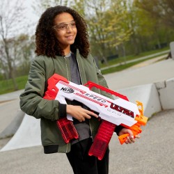 Hasbro - Nerf Ultra Speed, blaster completamente motorizzato, 24 dardi Nerf AccuStrike Ultra, F4929U500