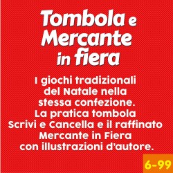 Lisciani Giochi - Ludoteca Tombola Segna e Cancella e Mercante in Fiera, età 6+, LI89161