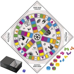 Hasbro -  Trivial Pursuit Decennio: 2010 - 2020, gioco di domande e risposte su cultura popolare da 2 a 6 giocatori (Hasbro Gami