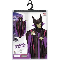 Widmann - Costume Malefizia, vestito, strega, fata cattiva, Halloween, carnevale, Tg. XL, 39924