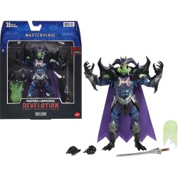 Mattel - Masters of the Universe - Masterverse Revelation Personaggio Skelegod da Collezione, Giocattolo per Bambini 6+ Anni, GY