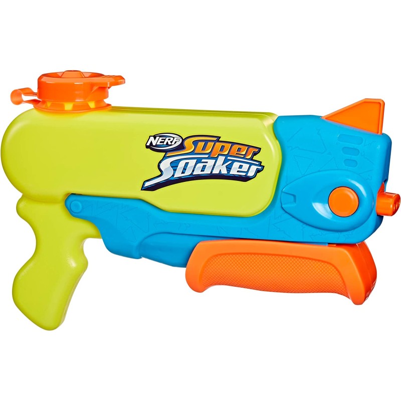 Nerf Super Soaker - Wave Spray, blaster ad acqua, beccuccio mobile che crea un getto ondoso travolgente - F63975L00