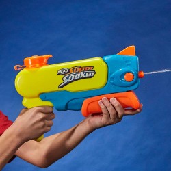 Nerf Super Soaker - Wave Spray, blaster ad acqua, beccuccio mobile che crea un getto ondoso travolgente - F63975L00