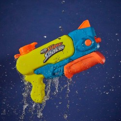 Nerf Super Soaker - Wave Spray, blaster ad acqua, beccuccio mobile che crea un getto ondoso travolgente - F63975L00