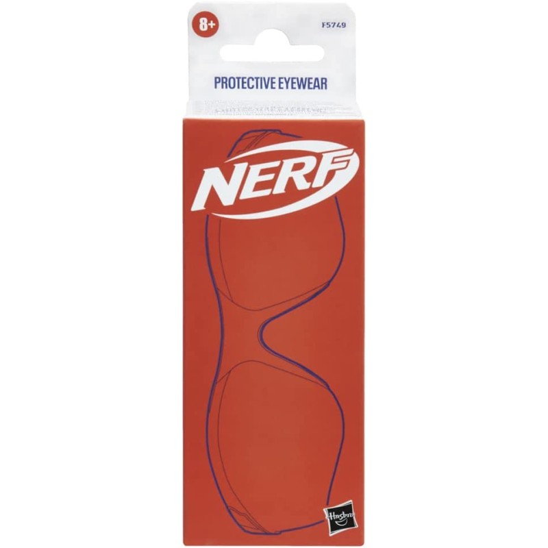 Nerf Ultra, Occhiali protettivi, Stanghette Regolabili in 2 Modi, equipaggiamento Nerf Originale, Taglia Unica, Contiene 1 Paio 