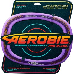 Aerobie Pro Blade, disco volante da esterno, anello da lancio auto-livellante, dai 5 anni in su, viola - SP6063043