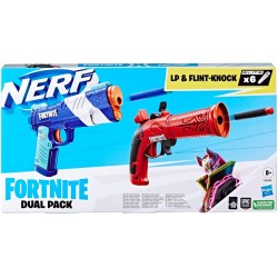 Nerf Fortnite - 2 blaster Fortnite e 6 dardi Nerf Elite in gommapiuma - F6243EU40