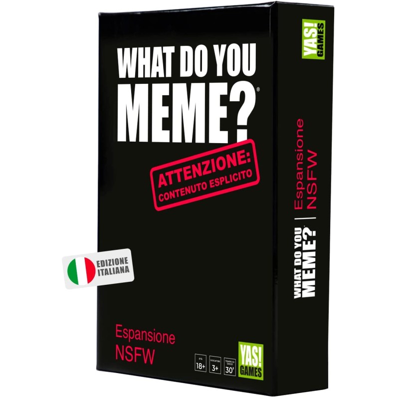 Espansione What Do You Meme? NSFW - Yas Games - L’Unico In Italiano