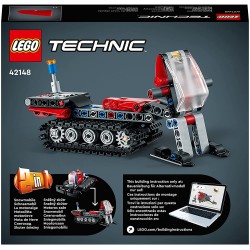 LEGO 42148 Technic Gatto delle Nevi, Set 2 in 1 con Motoslitta e Spazzaneve Giocattolo, Modello di Veicolo - LG42148