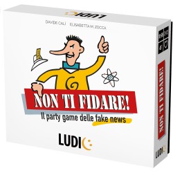 Ludic - Non Ti Fidare Il Party Game Delle Fake News, Gioco Di Società Per La Famiglia Per 3-12 Giocatori, IT57366