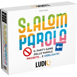 Ludic - Slalom Parola, Il Gioco Della Parole Proibite E Obbligate, Gioco Di Società Per La Famiglia Per 4-16 Giocatori, IT57304