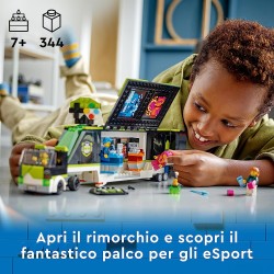 LEGO 60388 City Camion dei Tornei di gioco, Set con Veicolo Giocattolo per i Fan dei Videogiochi e di eSport - LG60388