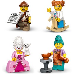 LEGO 71037 Minifigures - Serie 24, Bustine Misteriose in Edizione limitata, Set 2023, Personaggi da Collezione con Accessori (1 