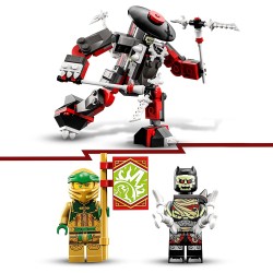 LEGO 71781 NINJAGO Mech da Battaglia di Lloyd - EVOLUTION, Set con 2 Action Figure e Potenziamenti - LG71781