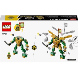 LEGO 71781 NINJAGO Mech da Battaglia di Lloyd - EVOLUTION, Set con 2 Action Figure e Potenziamenti - LG71781