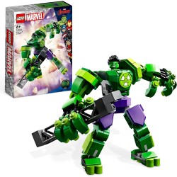 LEGO 76241 Marvel Armatura Mech Hulk, Set Action Figure Supereroe Avengers - LG76241