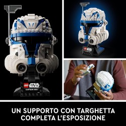 LEGO 75349 Star Wars Casco di Captain Rex, Set Serie Caschi 2023, Collezione per Adulti da The Clone Wars - LG75349