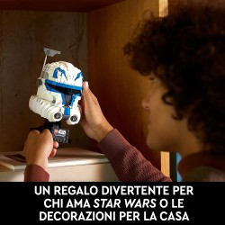 LEGO 75349 Star Wars Casco di Captain Rex, Set Serie Caschi 2023, Collezione per Adulti da The Clone Wars - LG75349