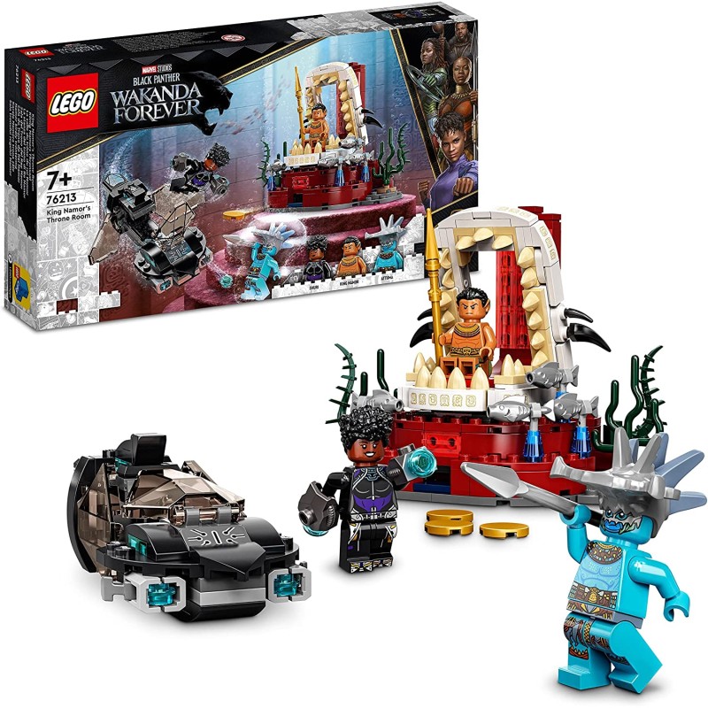 LEGO 76213 LA STANZA DEL TRONO DI RE NAMOR - LG76213