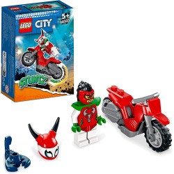 LEGO City Stuntz Stunt Bike​ Scorpione Spericolato, Moto Giocattolo Carica e Vai con Minifigure, Giochi per Bambini dai 5 Anni, 