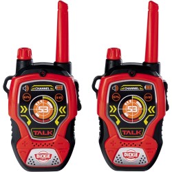 Dickie Toys - Walkie Talkie Go Real Modellino, Colore Rosso/Nero - 201118195