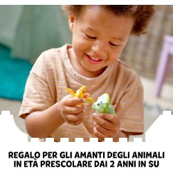 LEGO DUPLO Jurassic World l’Asilo Nido dei Dinosauri, Giocattolo da Costruire, Set con Mattoncini Grandi, Giochi per Bambini dai