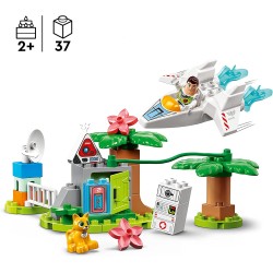 LEGO DUPLO Disney e Pixar La Missione Planetaria di Buzz Lightyear, Giochi per Bambini dai 2 Anni, Set con Astronave e Robot Gio