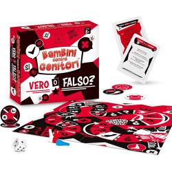 KANGUR - Gioco da Tavolo Educativo Quiz Gioco per Famiglie Giochi Educativi | Bambini Contro Genitori. Vero o Falso? | Gioco dai