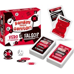 KANGUR - Gioco da Tavolo Educativo Quiz Gioco per Famiglie Giochi Educativi | Bambini Contro Genitori. Vero o Falso? | Gioco dai