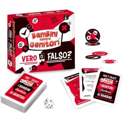 KANGUR - Gioco da Tavolo Educativo Quiz Gioco per Famiglie Giochi Educativi | Bambini Contro Genitori. Vero o Falso? | Gioco dai