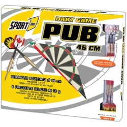 Sport1 - Bersaglio Pub 46 cm con 6 Frecce