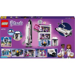 LEGO Friends L’Accademia dello Spazio di Olivia, Giochi Educativi per Bambini dai 8 Anni in su, Set con Astronauta e Razzo Spazi