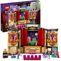 LEGO Friends La Scuola di Teatro di Andrea, Mini Bamboline Giocattolo con Accessori, Idea Regalo, Giochi per Bambini da 8 Anni, 