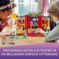 LEGO Friends La Scuola di Teatro di Andrea, Mini Bamboline Giocattolo con Accessori, Idea Regalo, Giochi per Bambini da 8 Anni, 