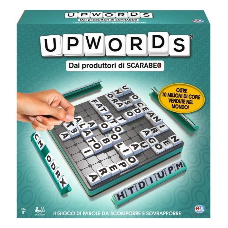 Editrice Giochi, UPWORDS Gioco di Parole in Scatola, 6055025