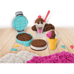 Spin Master - Kinetic Sand Playset Gelati Deliziosi, Sabbia Cinetica, 6059742